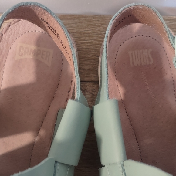 Camper Twins Leather Sandals 41 - Picture 8 of 9
